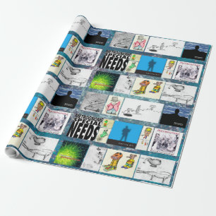 Presente Papel de empacotamento Metrognomo