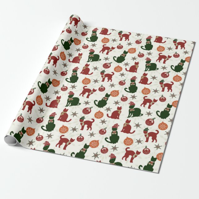 Presente Papel de empacotamento para presentes de Natal (Desenrolado)