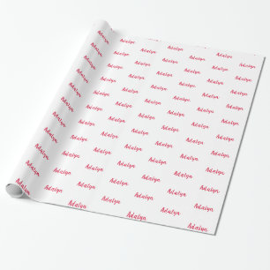 Presente Papel de empacotamento personalizado