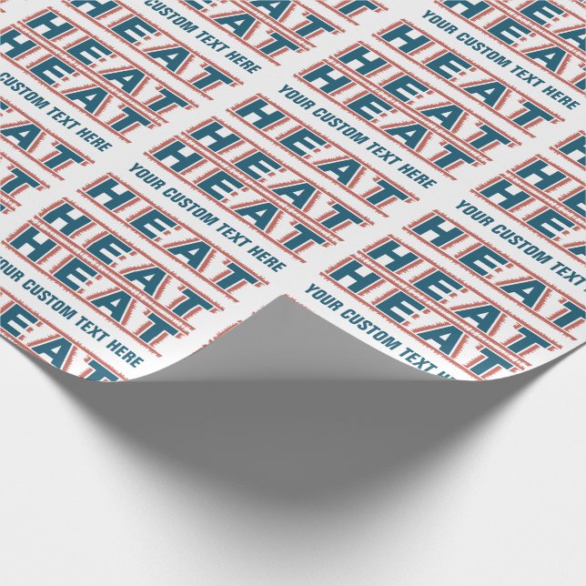 Presente Papel de empacotamento personalizado HEAT (Ponta)
