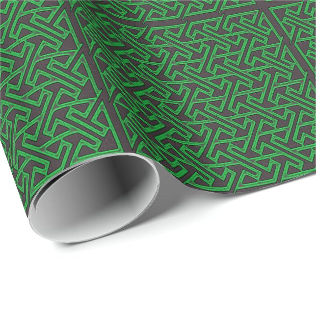 Presente Papel de empacotamento por padrão de chave de Desi (Ponta do rolo)