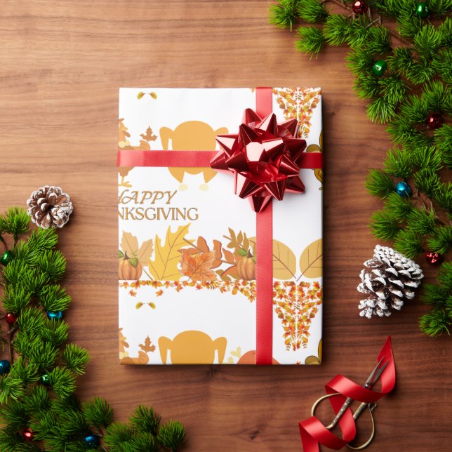 Presente Papel de empacotamento - TG - NOVO BRANCO (Presente de Natal)