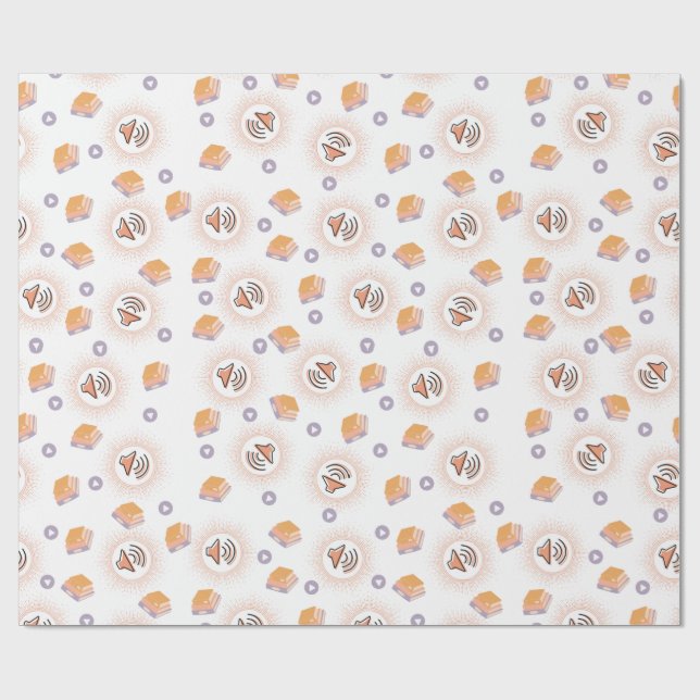 Presente Papel De Enrolação Laranja-Você (Aberto)