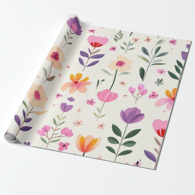 Presente Papel de enrolamento (Desenrolado)