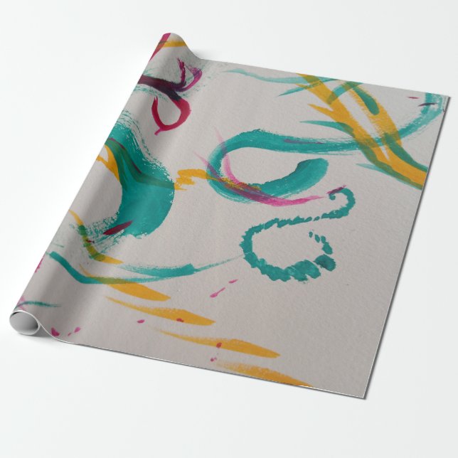 Presente Papel de enrolamento (Desenrolado)