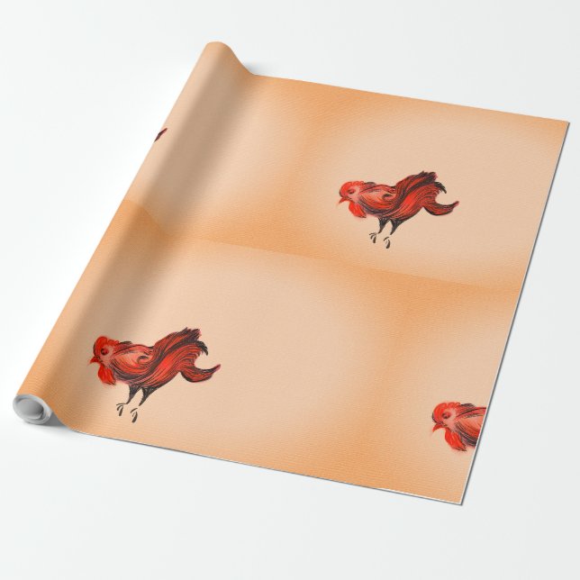 Presente Papel de enrolamento (Desenrolado)