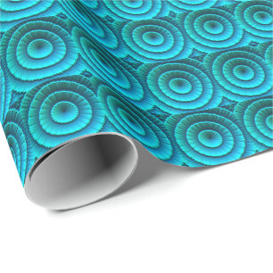 Presente Papel de enrolamento 3D Abstrato Art 8