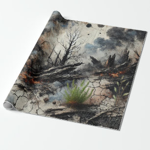Presente Papel de enrolamento artístico de luxo