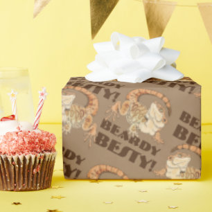 Presente Papel de enrolamento Beardie Bestie
