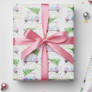 Presente Papel de enrolamento branco da árvore de Natal do