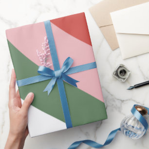 Presente Papel de enrolamento colorido dos 70s