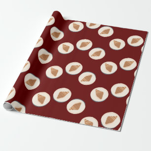 Presente Papel de enrolamento croissant Trabalho de arte Ar