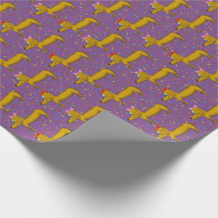 Presente Papel De Enrolamento Cute Dachshund