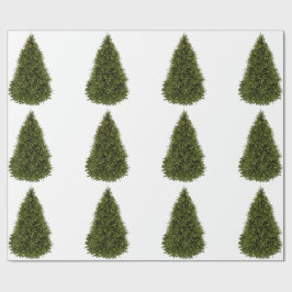 Presente Papel de enrolamento da árvore de Natal