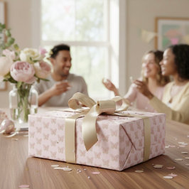 Presente Papel de enrolamento da borboleta