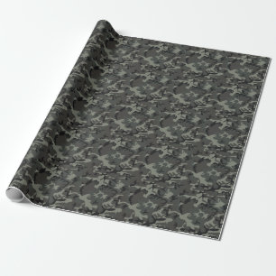 Presente Papel de enrolamento da camuflagem de cinzas
