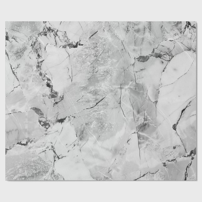 Presente Papel de enrolamento da cinza "Stone Mosaic Cascad (Aberto)