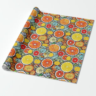 Presente Papel de enrolamento da fruta