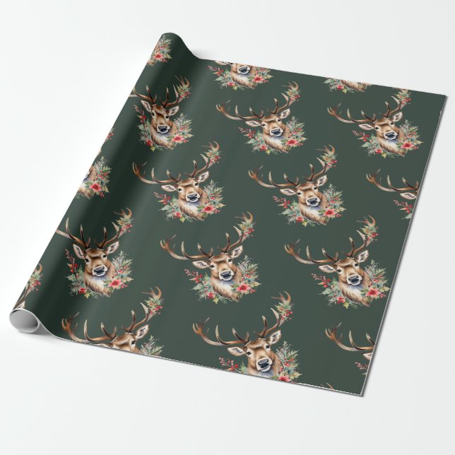 Presente Papel de enrolamento da impressora para natais vin (Desenrolado)