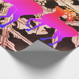 Presente Papel de enrolamento da neve da ressonância e do b