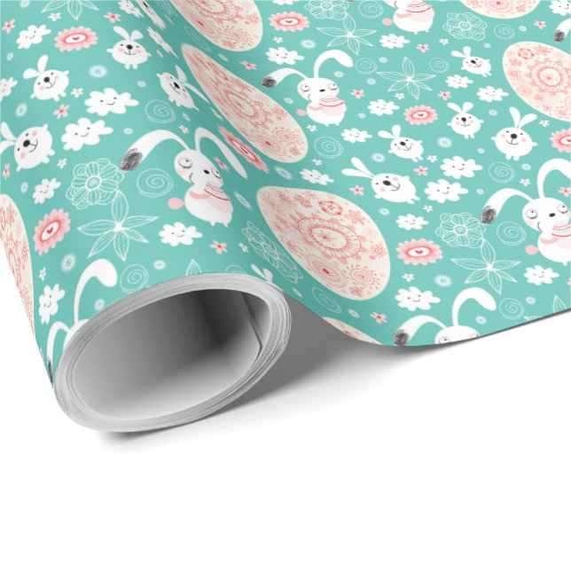 Presente Papel de enrolamento da parada de páscoa (Ponta do rolo)