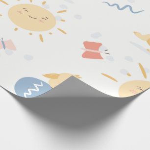 Presente Papel de enrolamento da Páscoa de Pastel