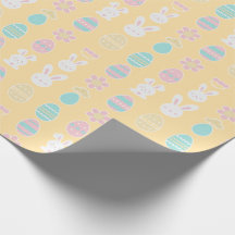 Papel de enrolamento da Páscoa de Pastel