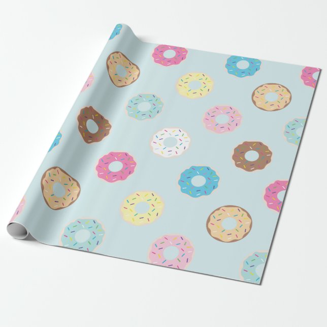 Presente Papel de enrolamento da rosquinha (Desenrolado)