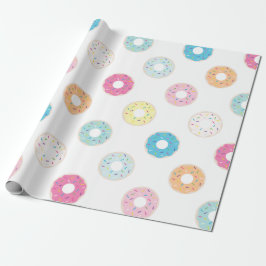 Presente Papel de enrolamento da rosquinha
