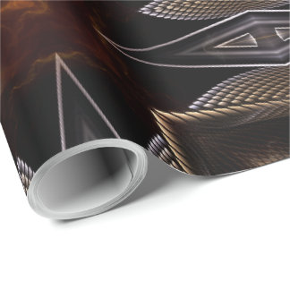 Presente Papel De Enrolamento Da Torre Orb De ouro 00120150