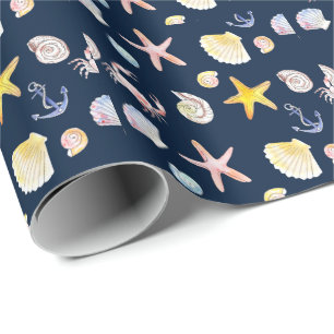 Presente Papel de enrolamento da vida e das ancoragem marin