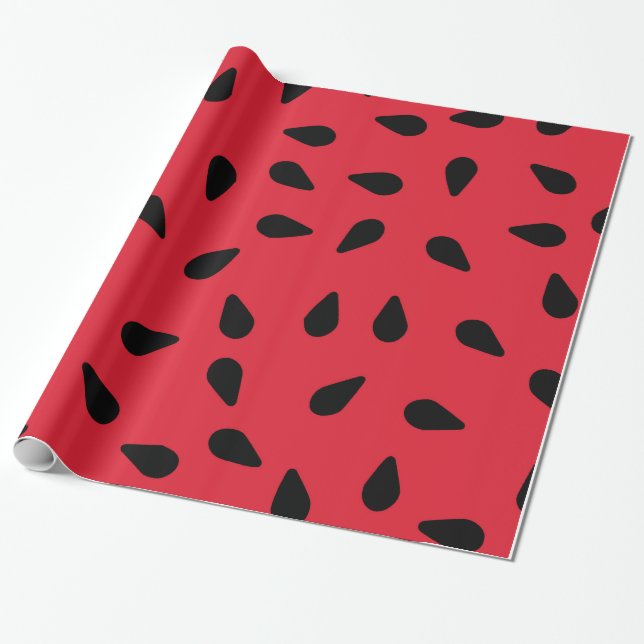 Presente Papel de enrolamento das sementes de melancia verm (Desenrolado)