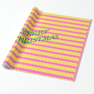 Presente Papel de enrolamento das tiras de Natal