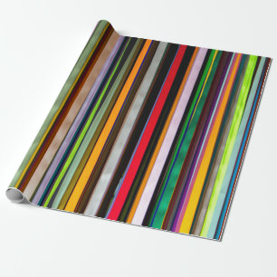 Presente Papel de enrolamento das tiras Funky