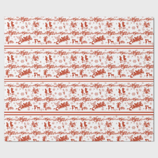 Presente Papel de enrolamento de 30 polegadas x 6 pés, enro (Barra)