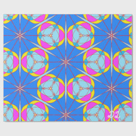 Presente Papel de enrolamento de Abstrato de padrão único