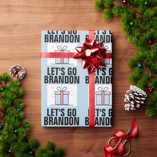 Presente Papel de enrolamento de ANIVERSÁRIO DO vamos GO BR (Presente de Natal)