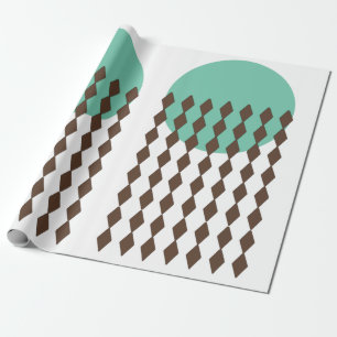 Presente Papel de enrolamento de arte em círculo