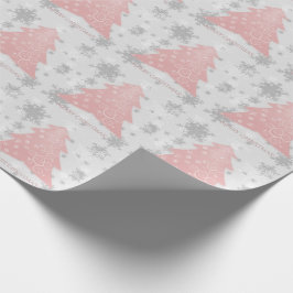 Presente Papel de enrolamento de árvores de Natal Festivas,