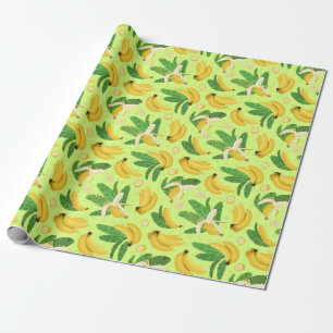 Presente Papel de enrolamento de bananas
