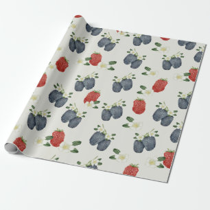 Presente Papel de enrolamento de berries