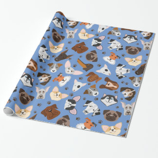 Presente Papel de enrolamento de cães