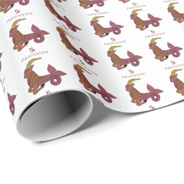 Presente Papel de enrolamento de Capricorn (Ponta do rolo)