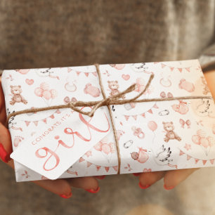 Presente Papel de enrolamento de Chás para bebês