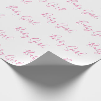 Presente Papel de enrolamento de Chás rosa para script da B