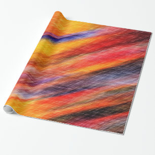 Presente Papel de enrolamento de cor abstrato sunset