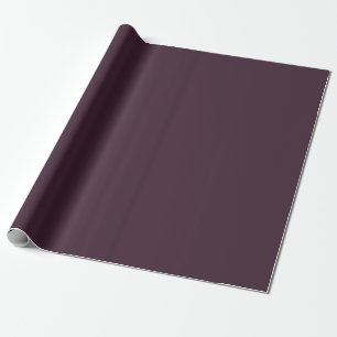 Presente Papel de enrolamento de cor sólida simples, roxa 
