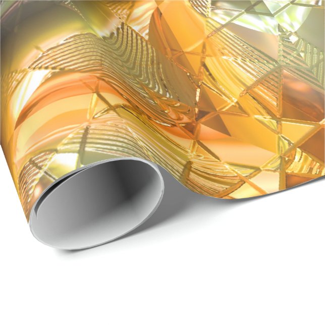 Presente Papel de enrolamento de cristal futurístico X8-1 (Ponta do rolo)