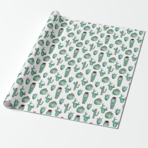 Presente Papel de enrolamento de Design de cactus, Design d
