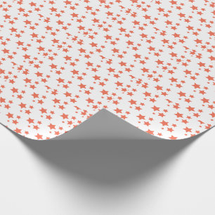 Presente Papel de enrolamento de design de laranja moderno